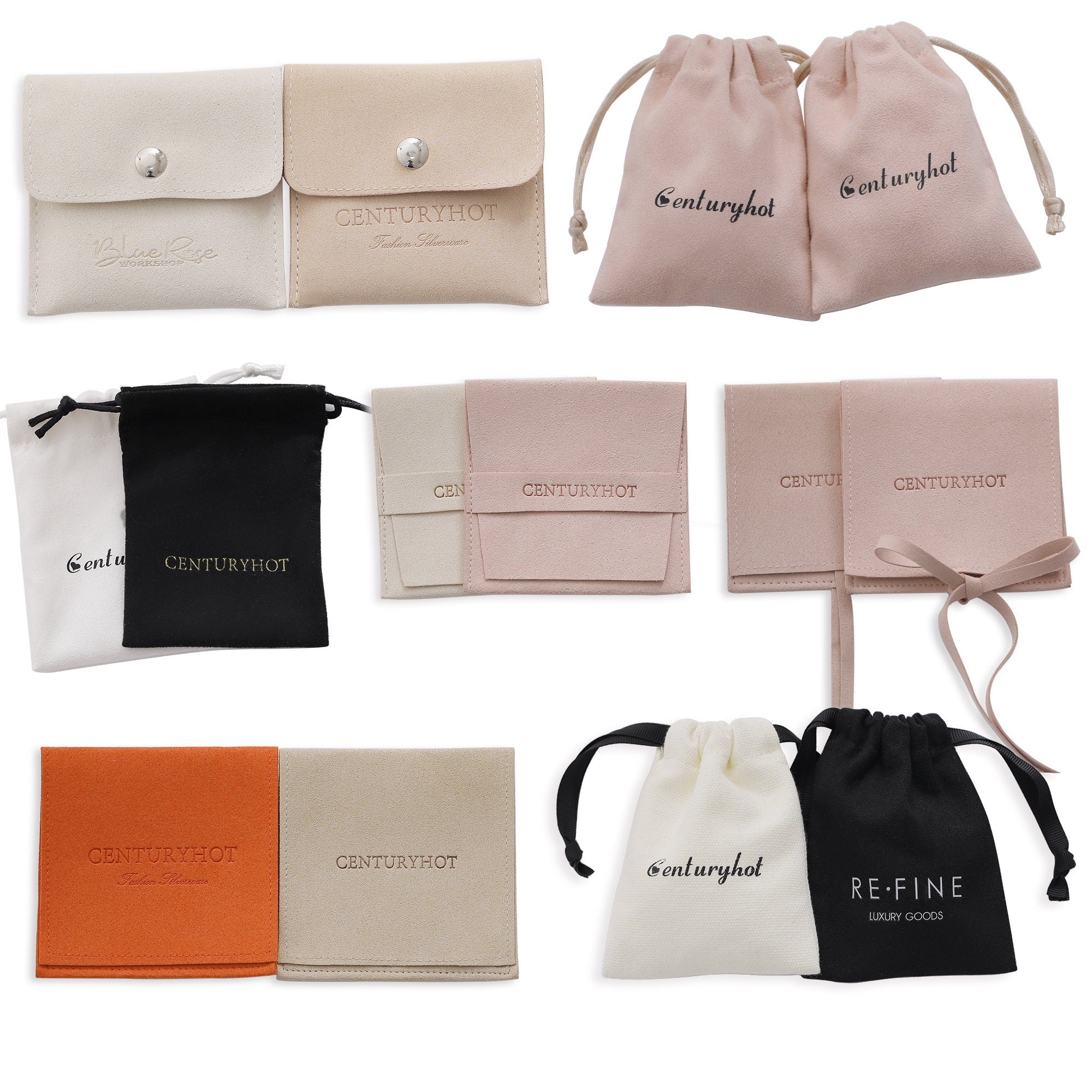 Custom Logo Microfiber Jewelry Bag – Personalized Wedding Gift, Packaging-zoom-8