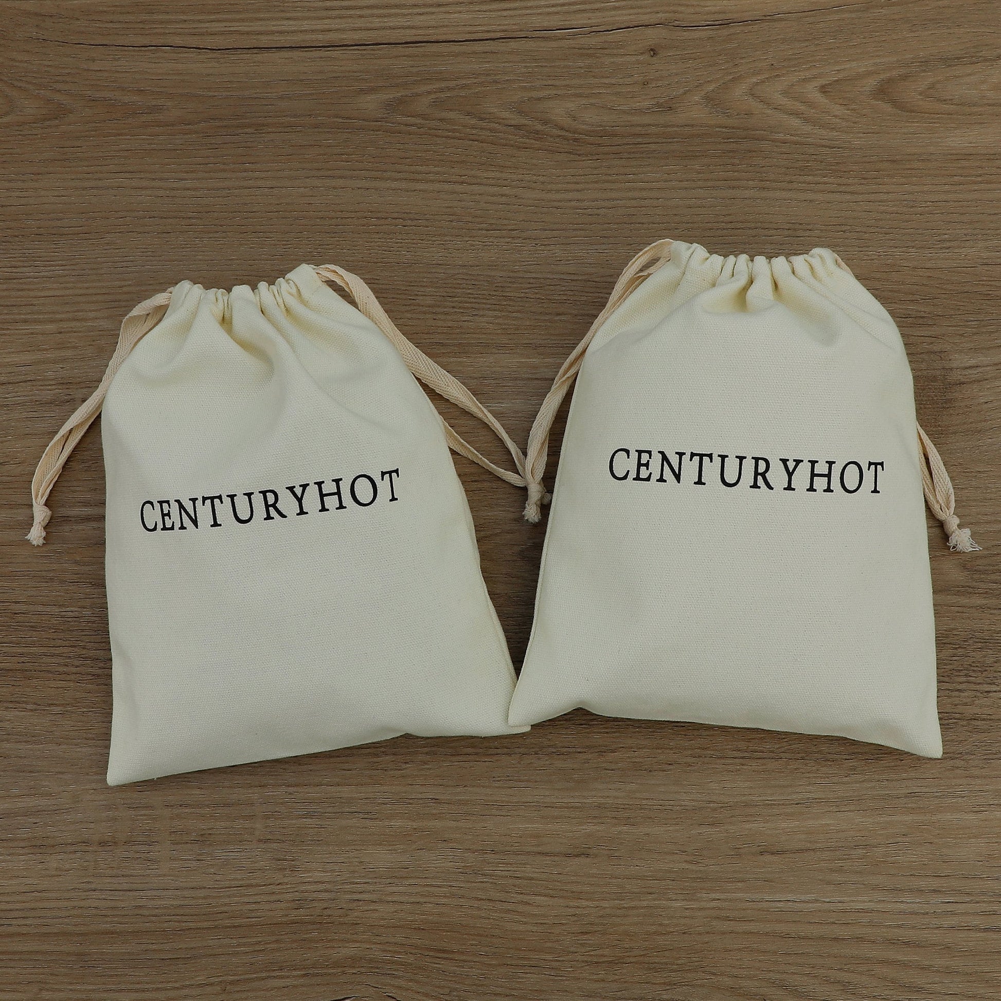 50 Canvas Drawstring Bags - Custom Logo Jewelry Packaging-9