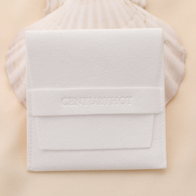 Personalized Microfiber Jewelry Bags, Embossed Logo (50 pcs)-zoom-