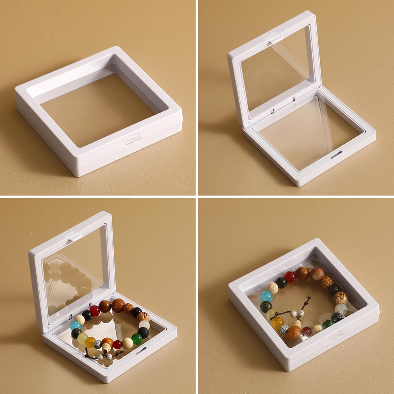 Custom Logo Jewelry Gift Box: Transparent Suspension Display-zoom-
