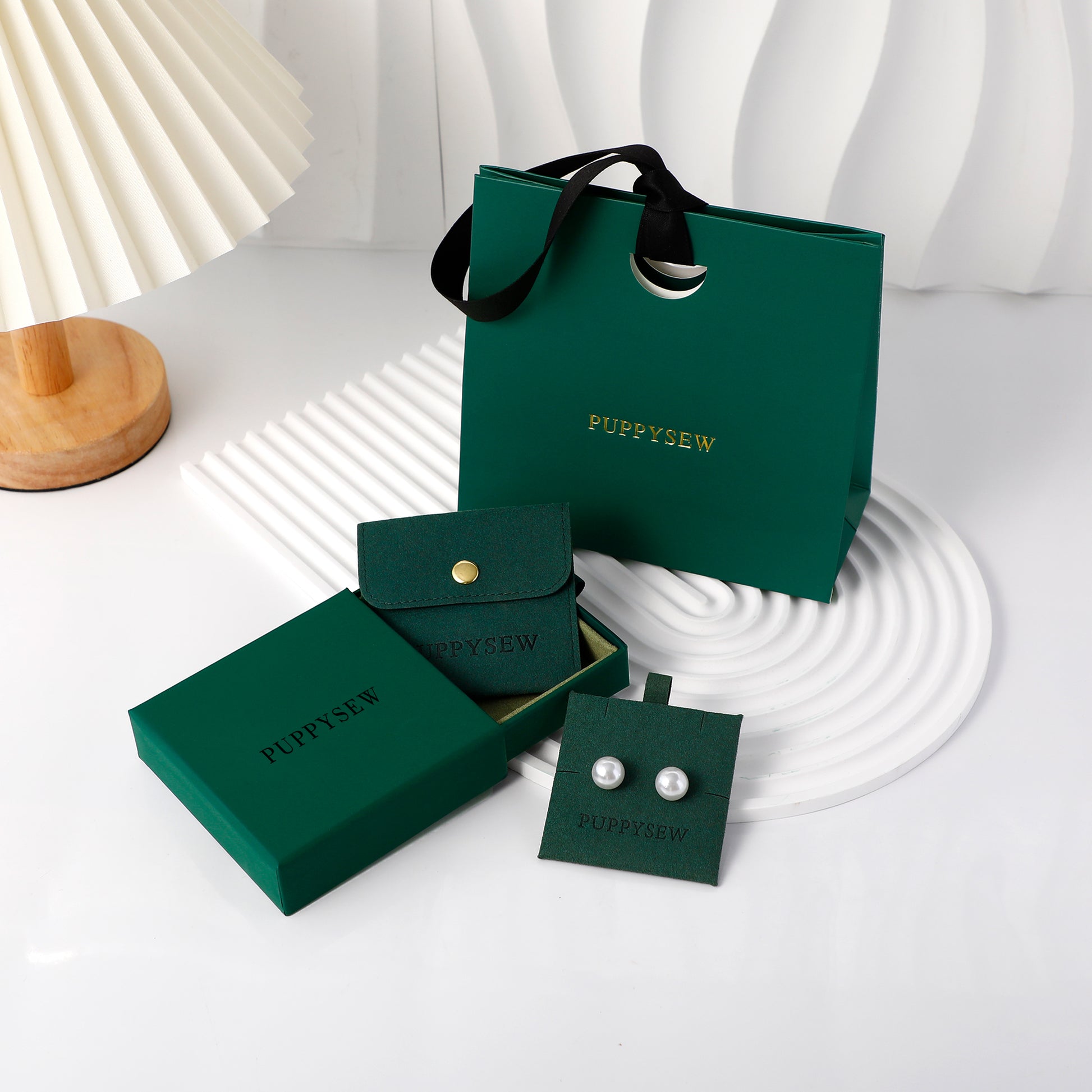 Custom Logo Paper Gift Bag, Luxury Boutique Packaging, Branded Small Business Shopping Bag-1