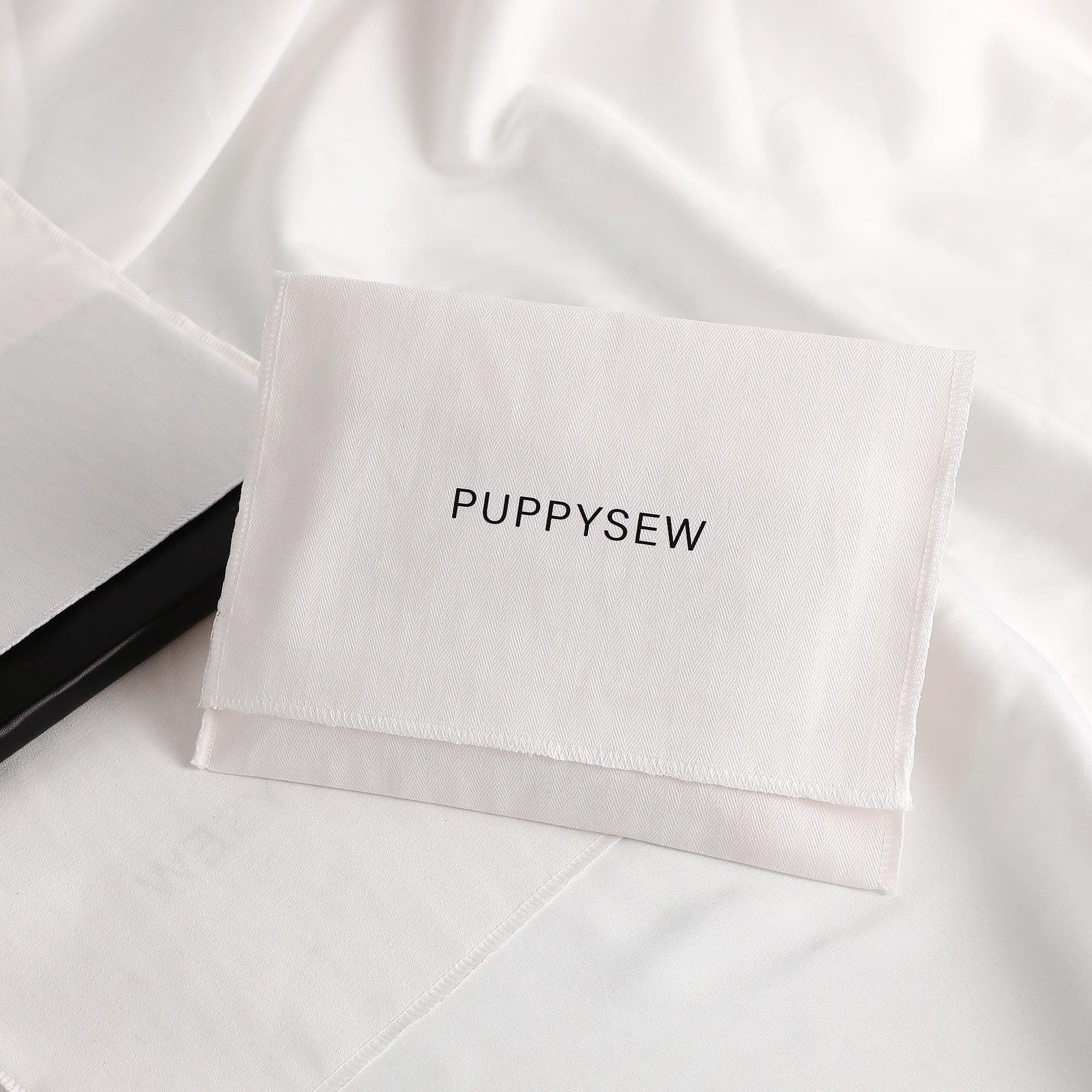 50 Eco-Friendly Cotton Flap Bags: Jewelry, Cosmetic, and Shoe Packaging-zoom-3