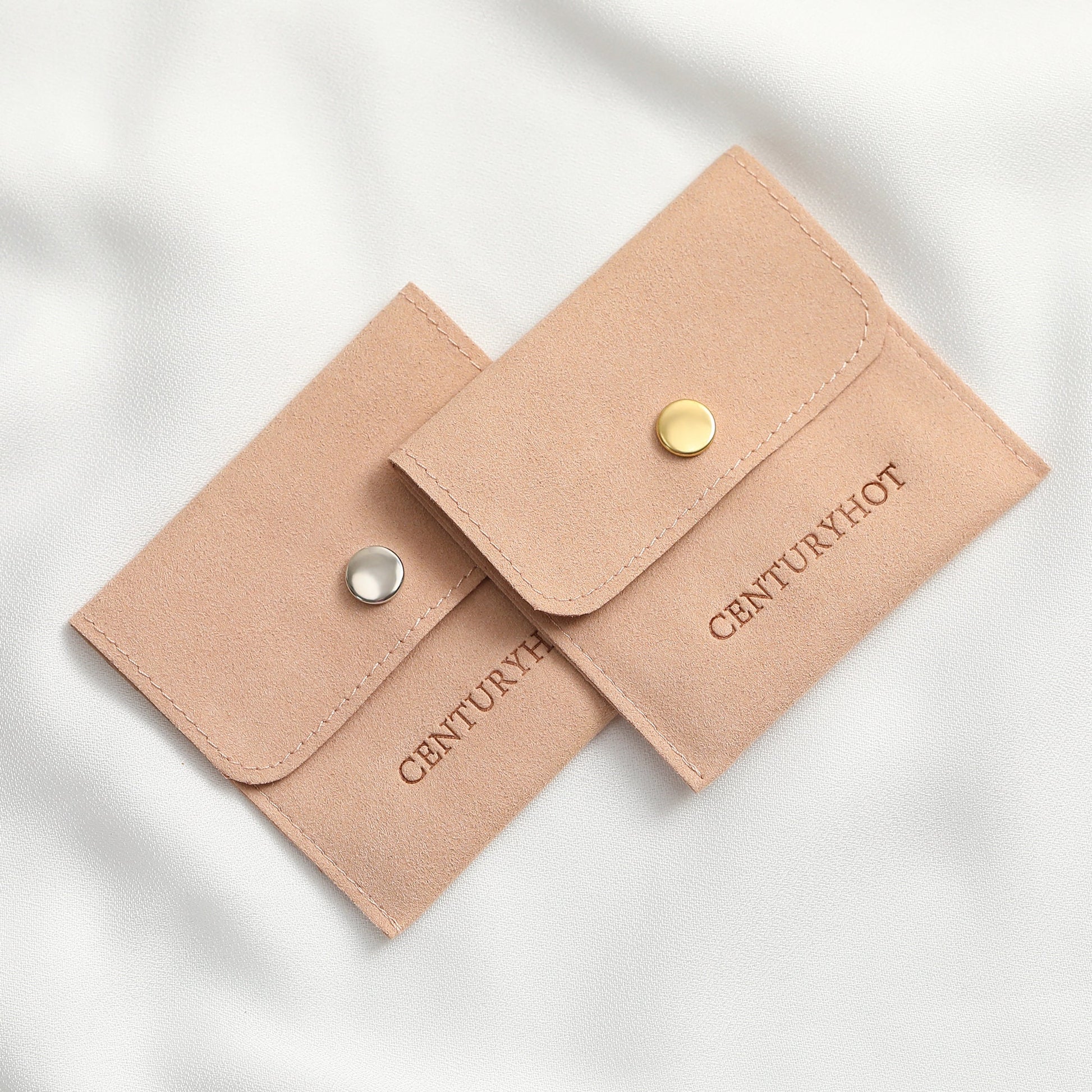 Personalized Microfiber Jewelry Bags with Logo, Fashion Packaging-8