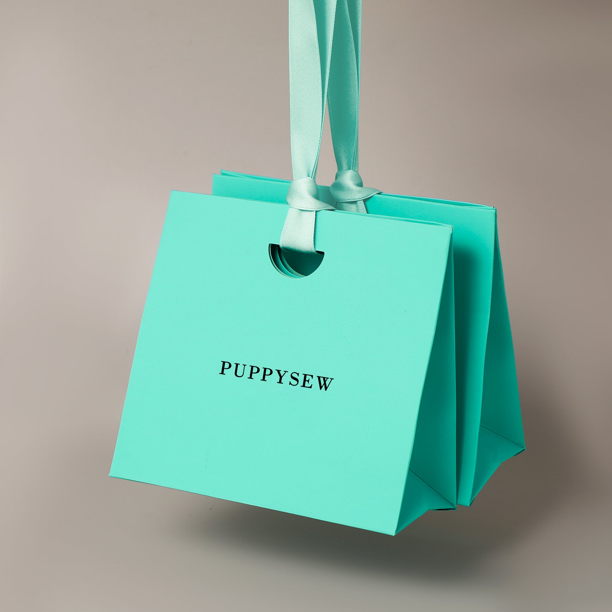 Premium paper gift bags with satin handles, perfect for wedding favors and boutique packaging.-10