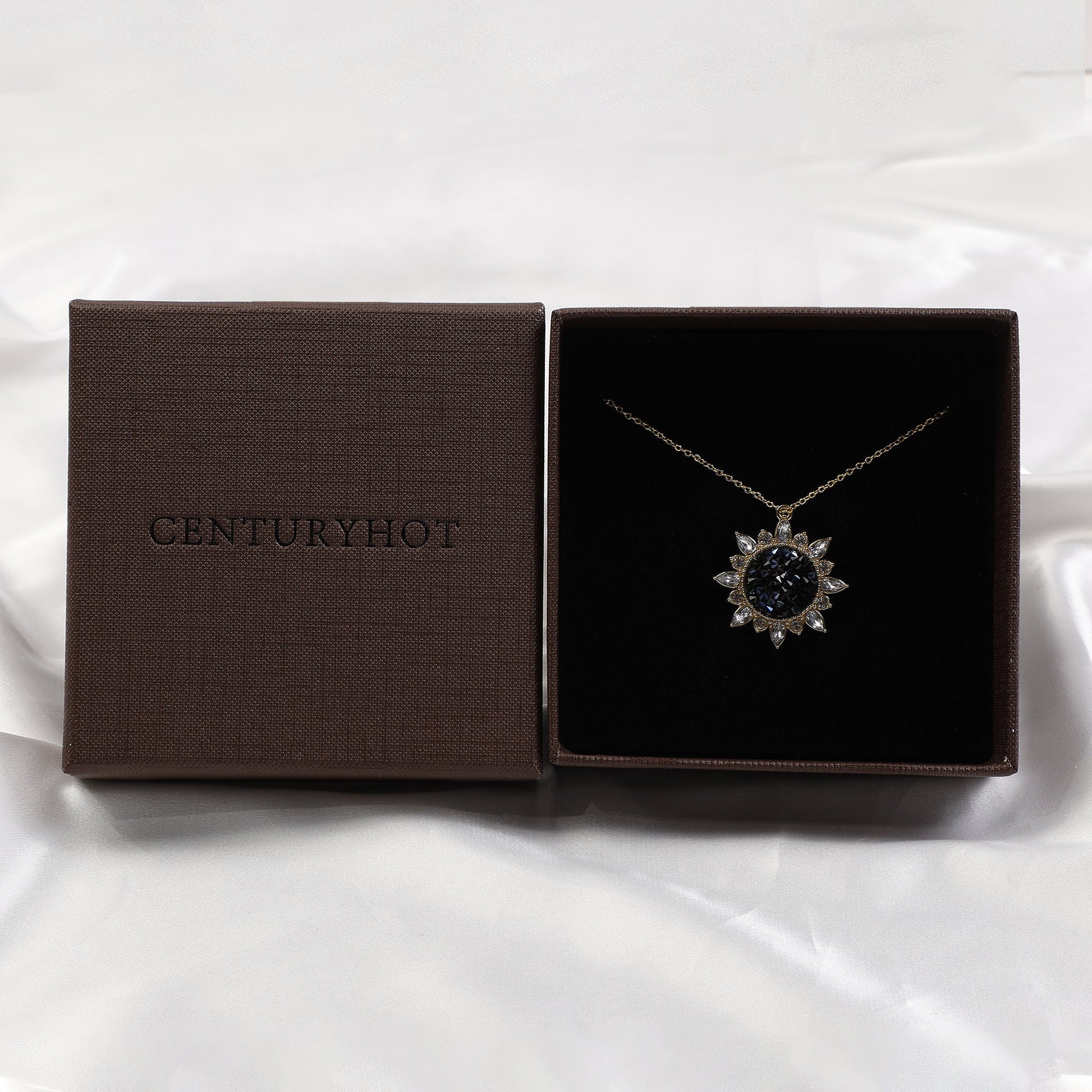 50pcs Custom Logo Jewelry Box with Snap Lid-6