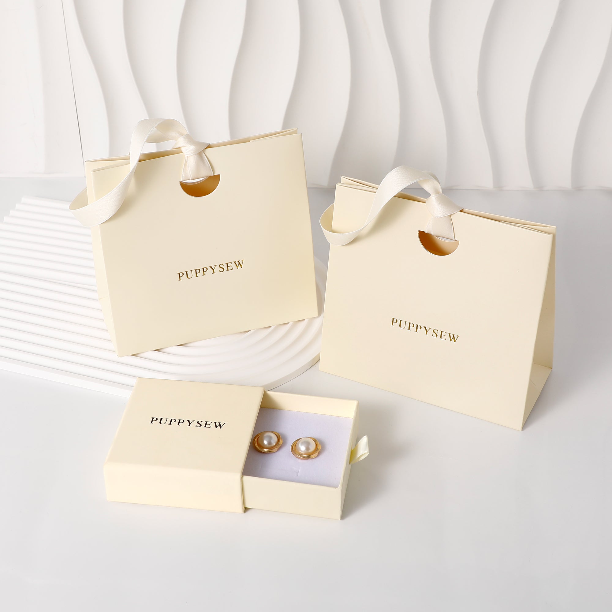 Custom Paper Gift Bags, Luxury Jewelry Packaging, Personalized Logo Boxes-zoom-6