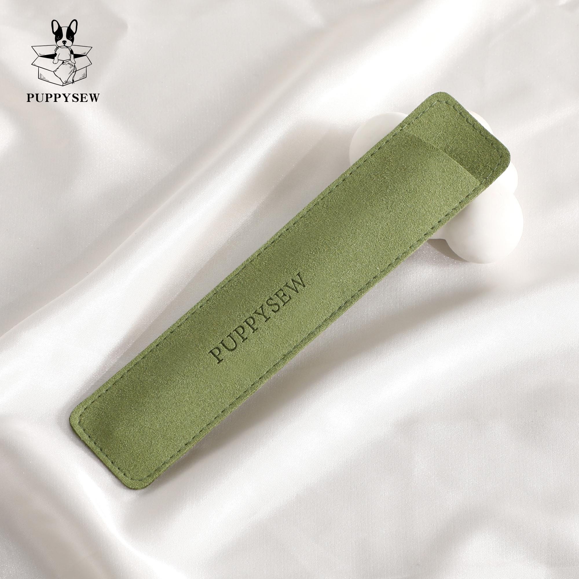Microfiber Pen Case: Personalized Makeup Brush or Fountain Pen Cover-zoom-8