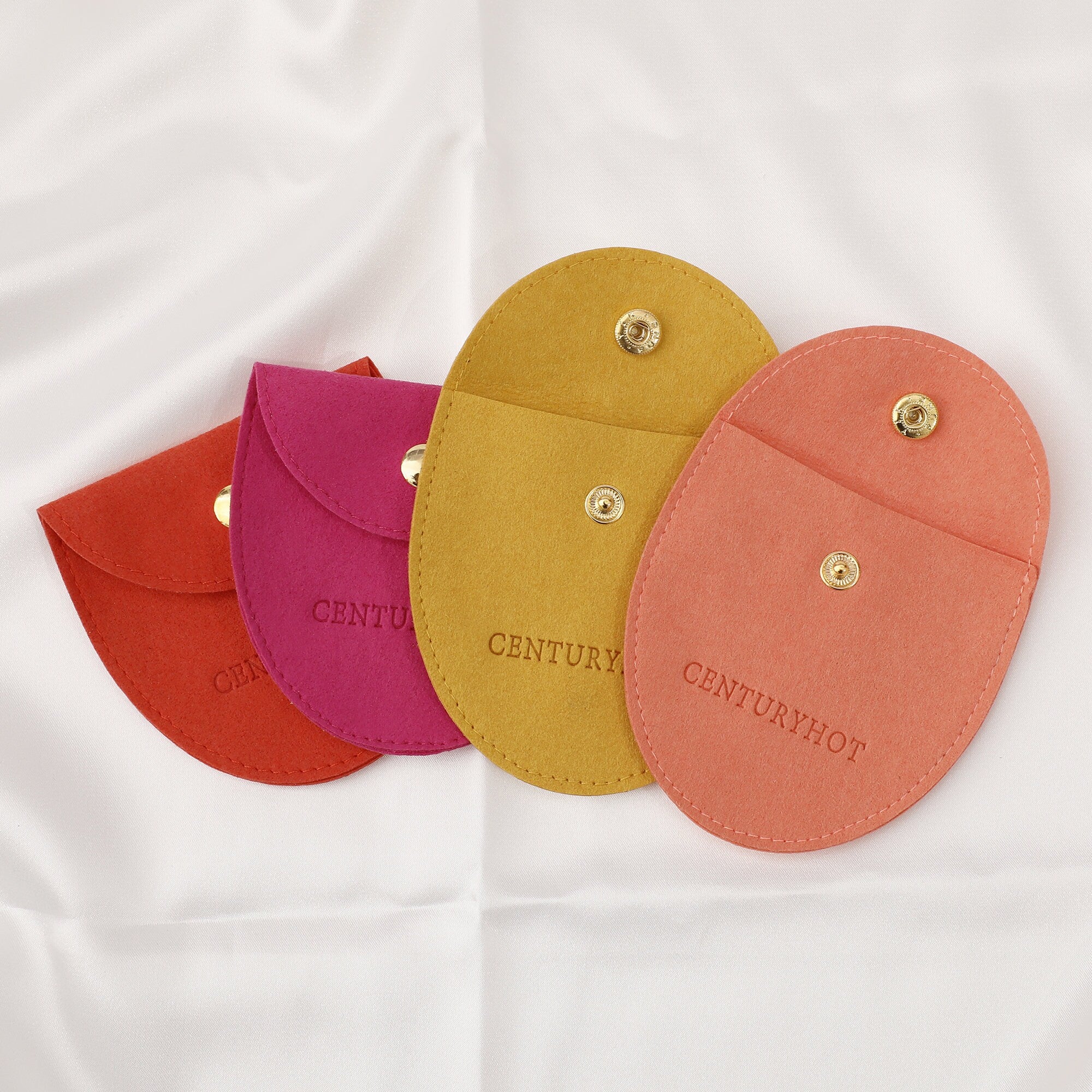 Personalized Embossed Microfiber Jewelry Bags, Custom Logo Packaging (50+)-zoom-8