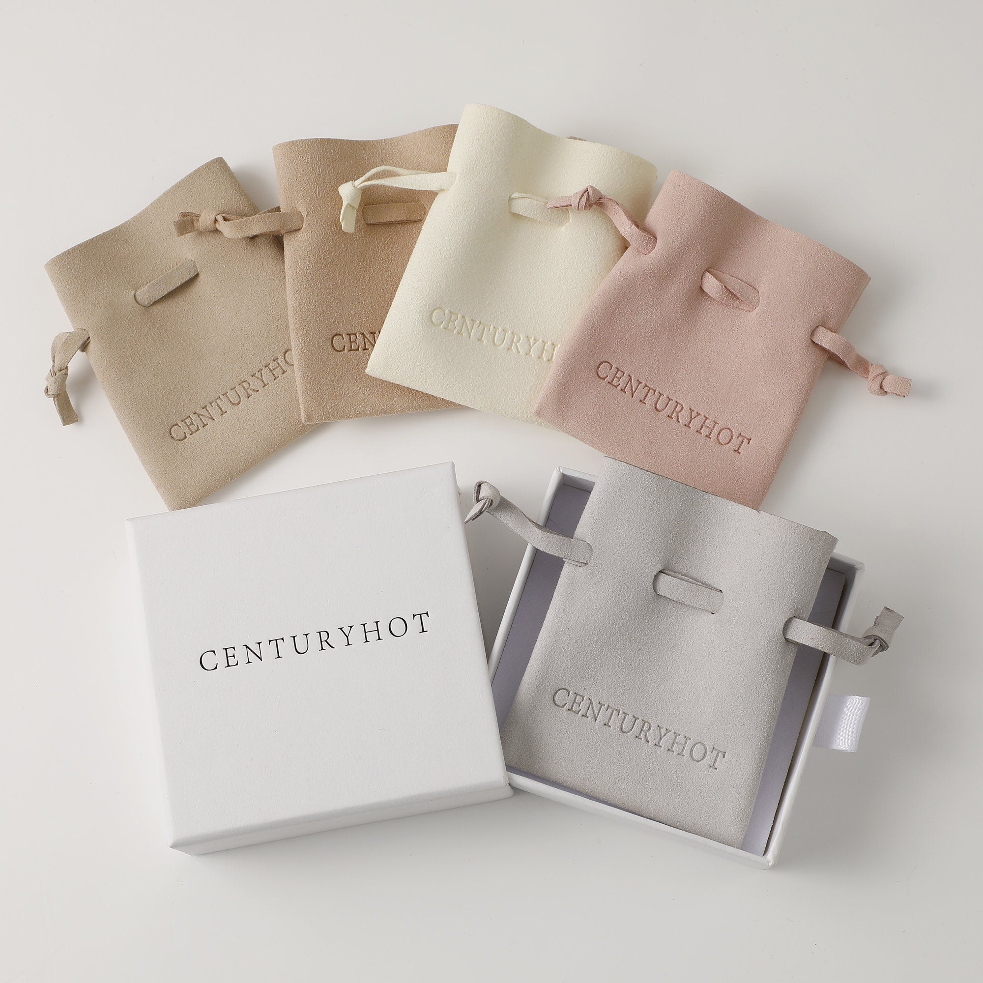Personalized Microfiber Jewelry Bag with Custom Logo