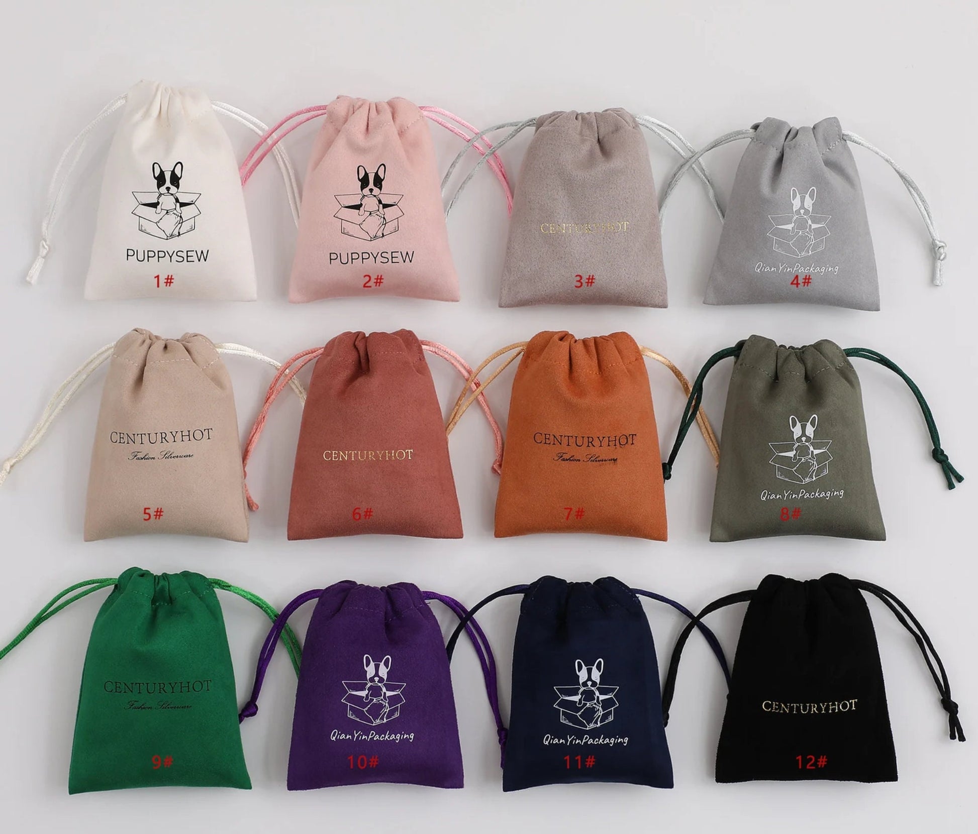 Custom Logo Jewelry Box and Bag Set, Personalized Packaging-10