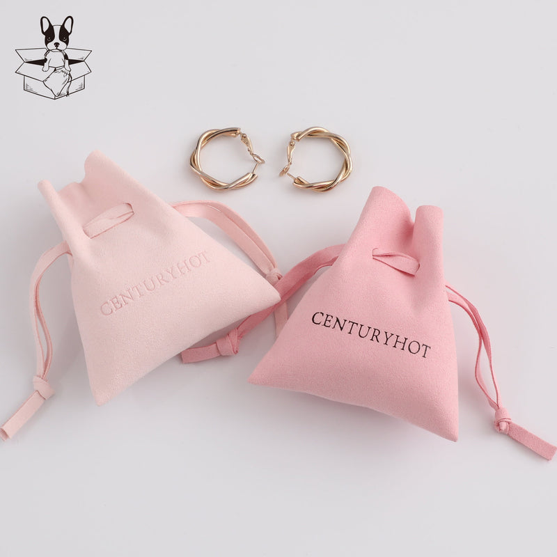 Personalized Microfiber Jewelry Bag with Custom Logo-zoom-