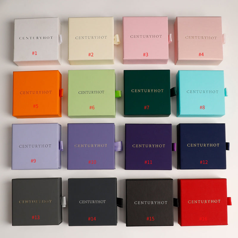 Custom Logo Jewelry Box, Chic Ring/Necklace Gift Box-zoom-
