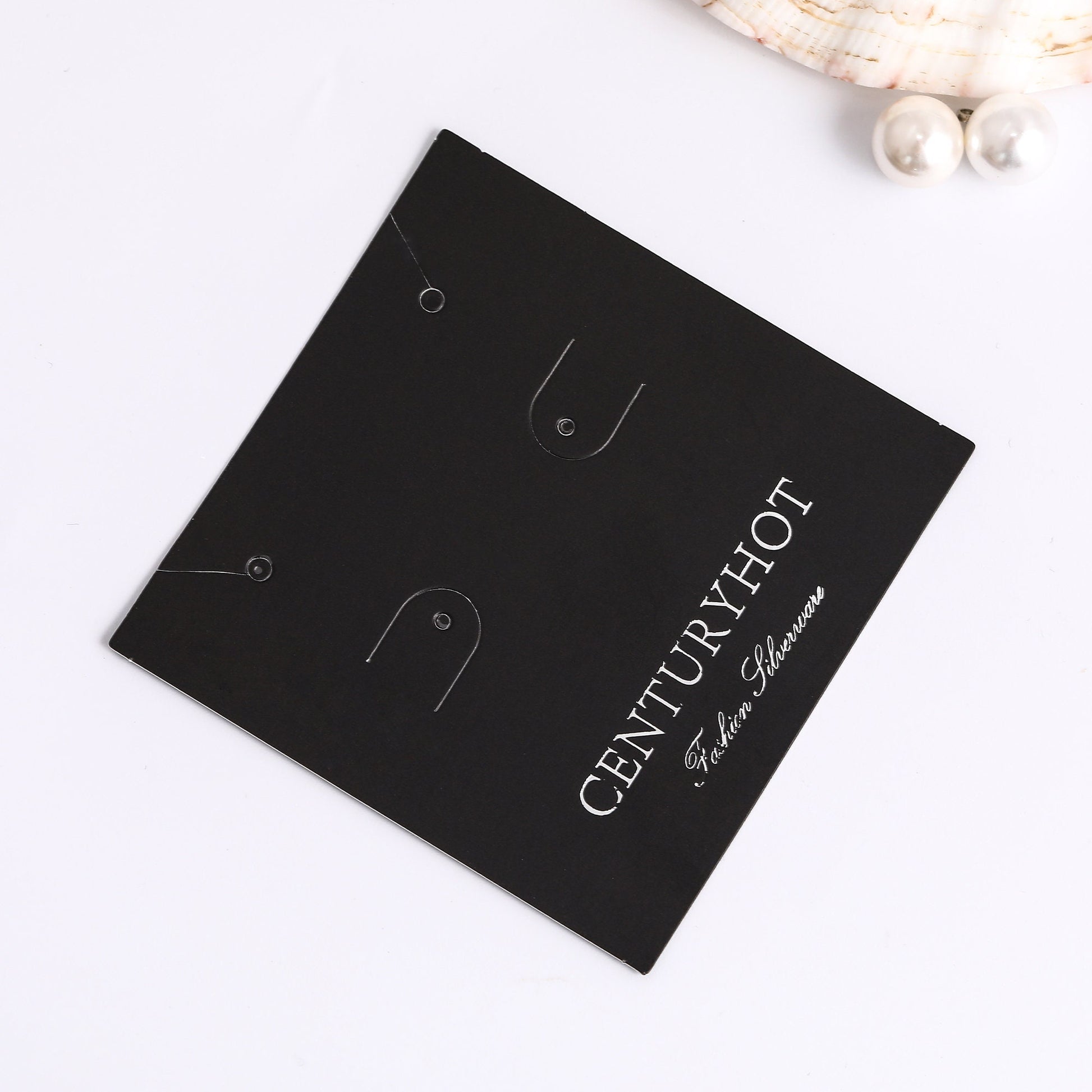 Custom Logo Jewelry Display Cards, Personalized Necklace & Earring Packaging-6