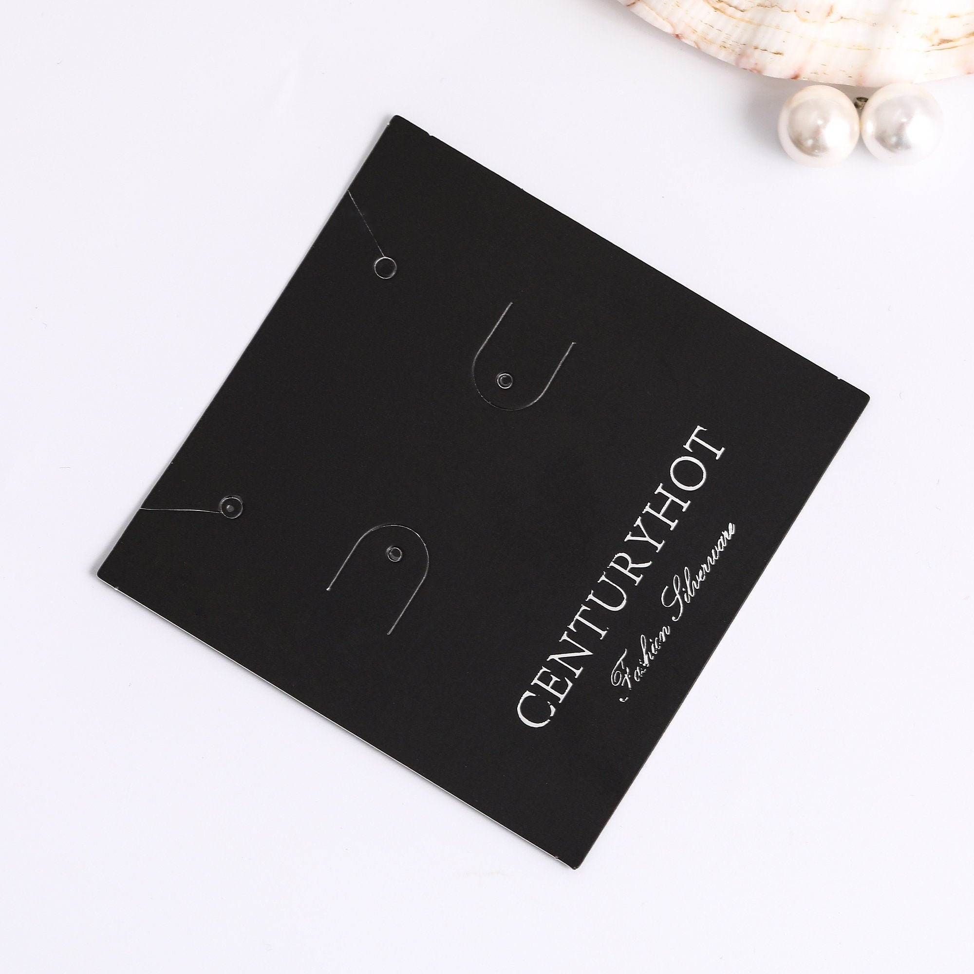 Custom Logo Jewelry Display Cards, Personalized Necklace & Earring Packaging-zoom-6