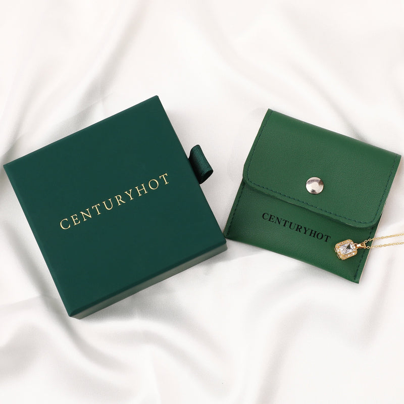 Custom Logo Jewelry Box and Bag Set, Personalized Packaging (9x9cm)-zoom-