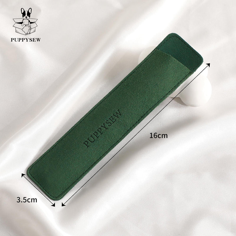 Microfiber Pen Case: Personalized Makeup Brush or Fountain Pen Cover-zoom-