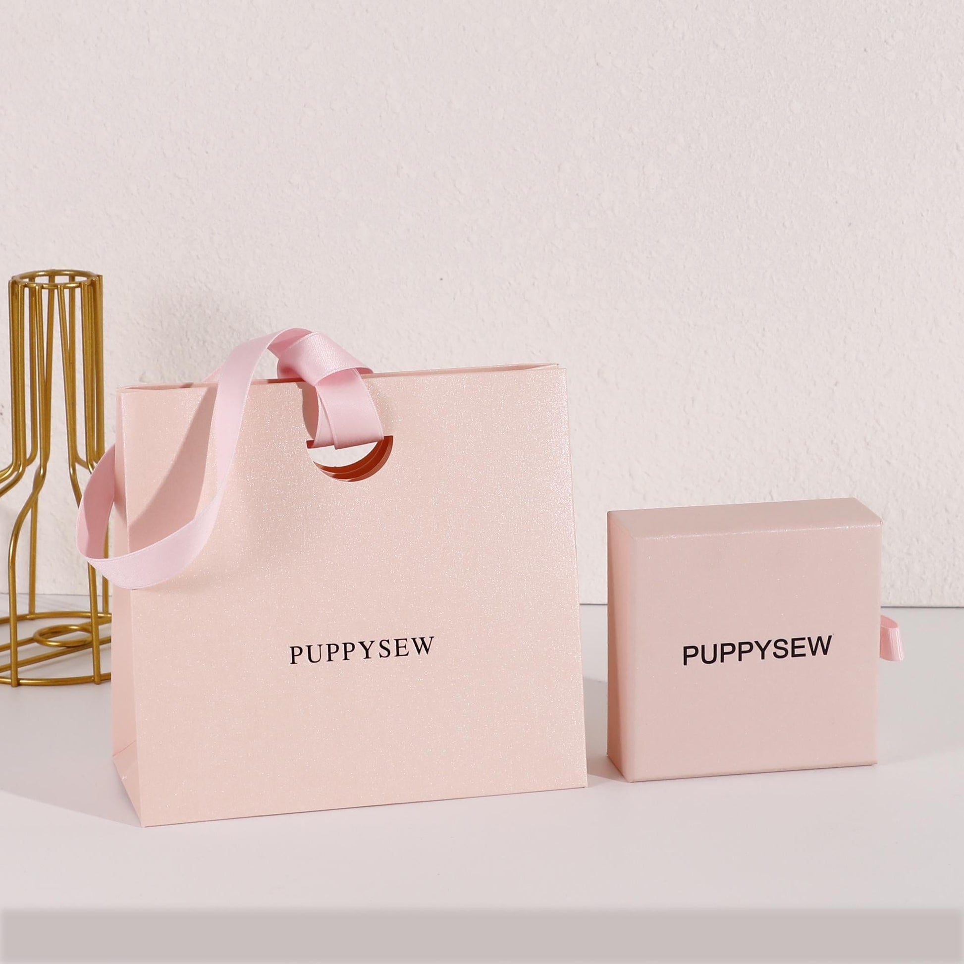 Custom Pink Ribbon Paper Bags, Luxury Boutique Packaging, Personalized Logo-9