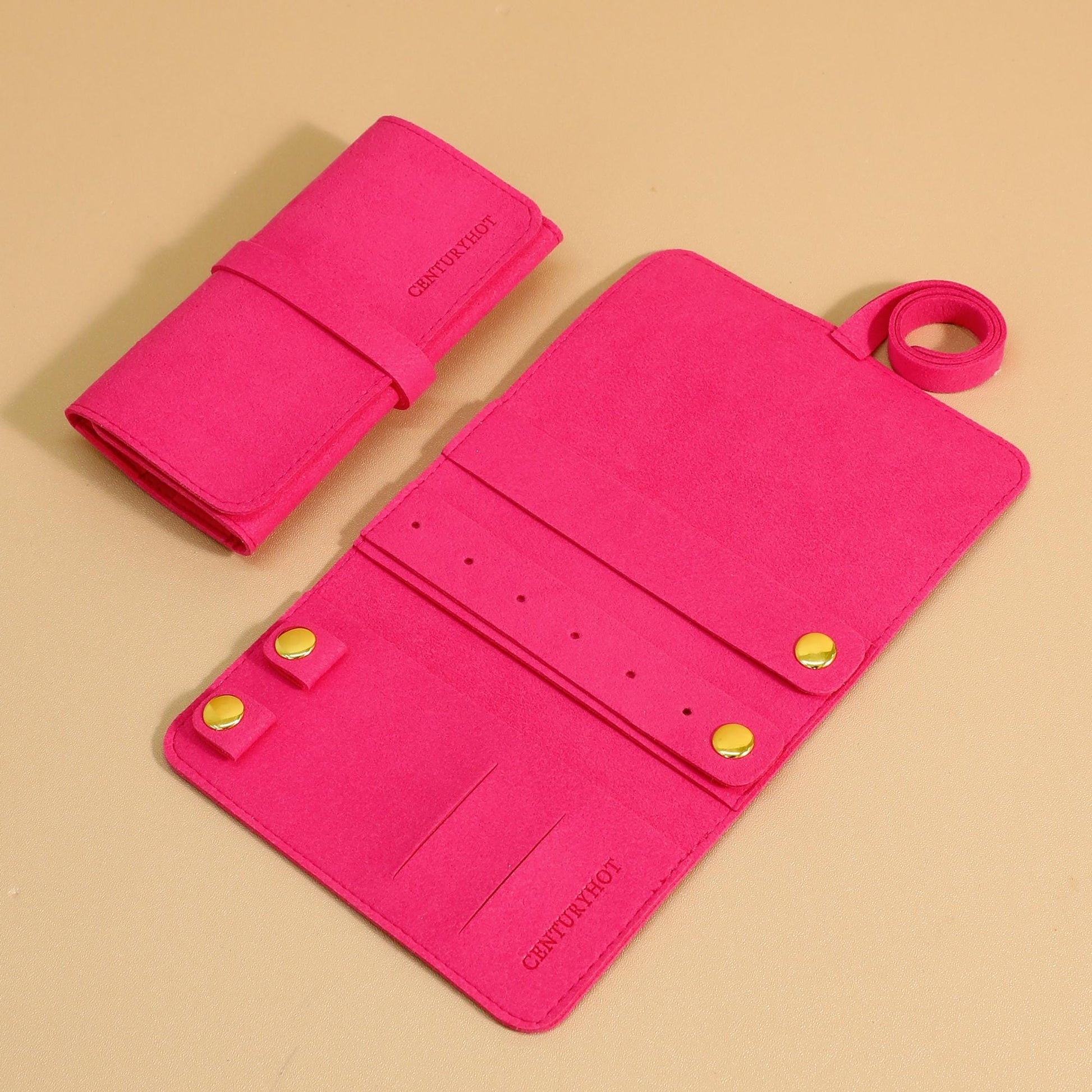 10pcs Microfiber Jewelry Roll – Portable Travel Storage Bags-9