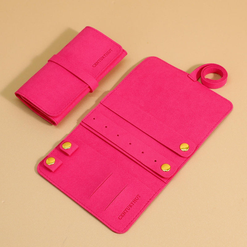 10pcs Microfiber Jewelry Roll – Portable Travel Storage Bags-zoom-