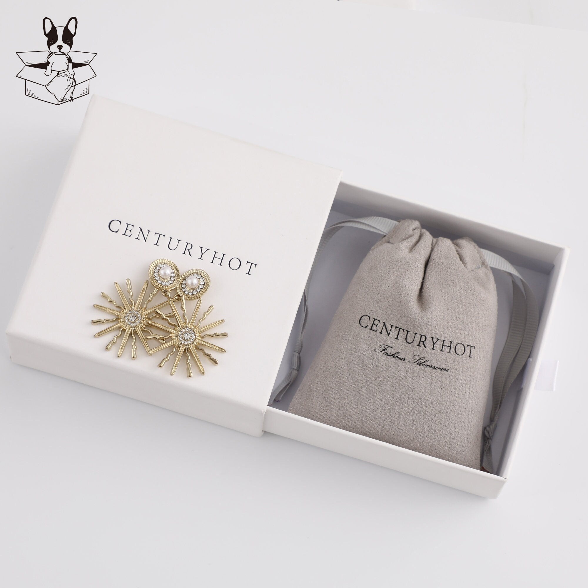 Personalized Suede Drawstring Bag: Custom Logo Jewelry Pouch-zoom-8