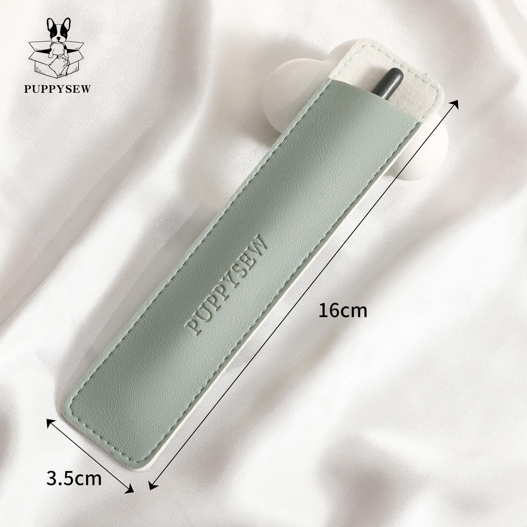 Embossed Faux Leather Pen or Makeup Brush Cover (50pcs)-zoom-6
