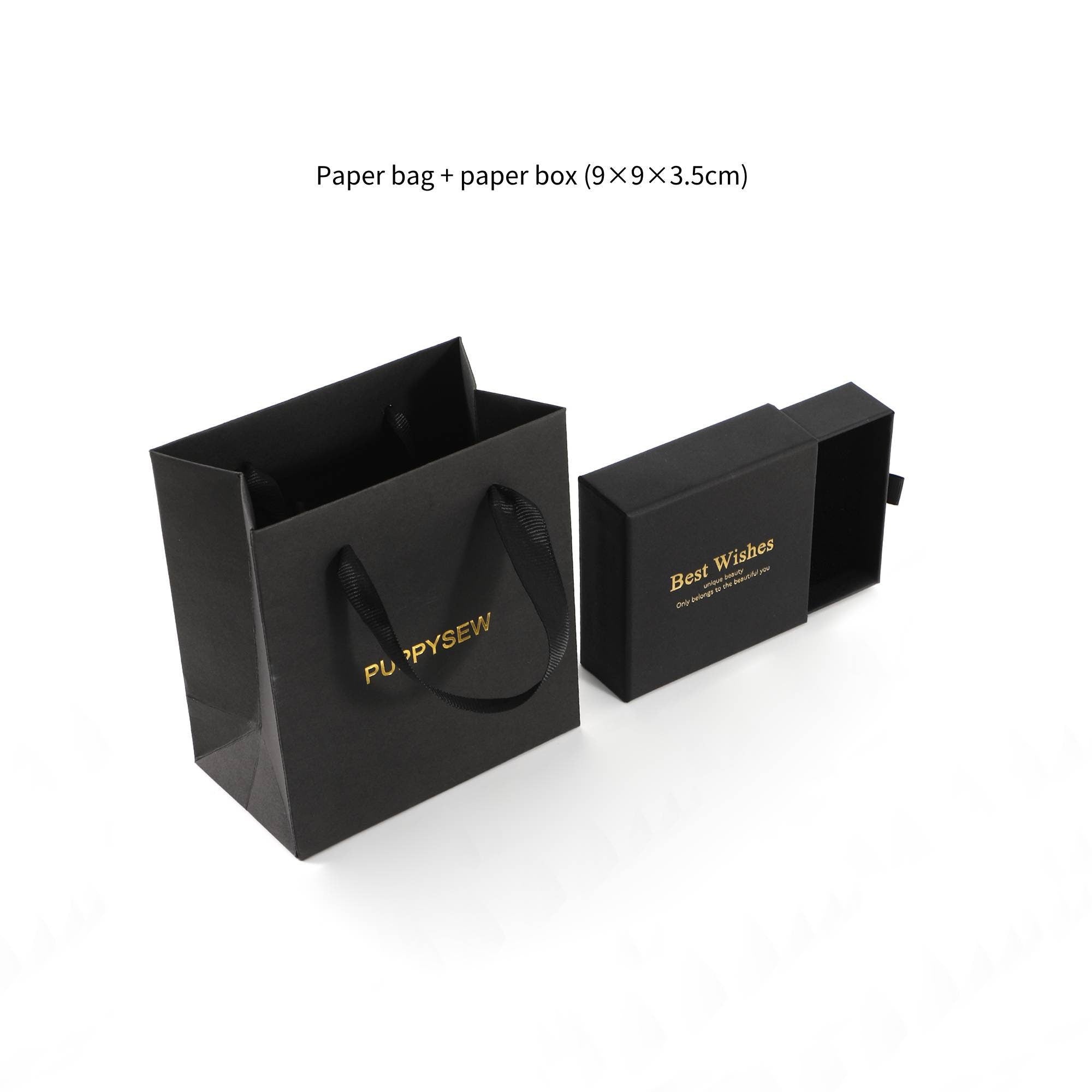 50 black custom logo Paper shopping bag halloween Customized package-zoom-2
