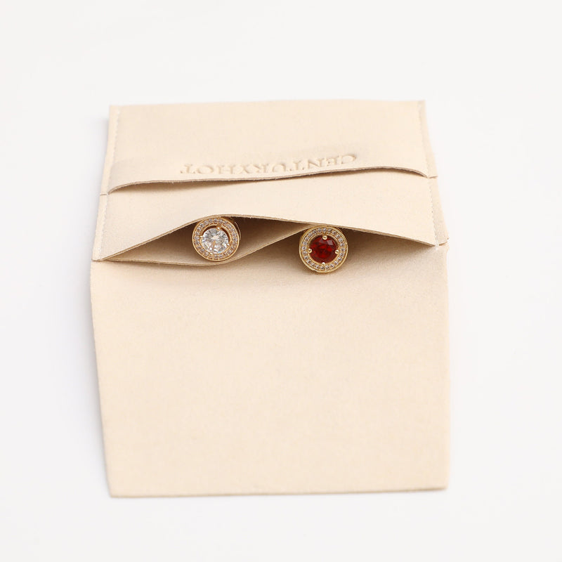Embossed Logo Microfiber Jewelry Bag - Custom Packaging-zoom-