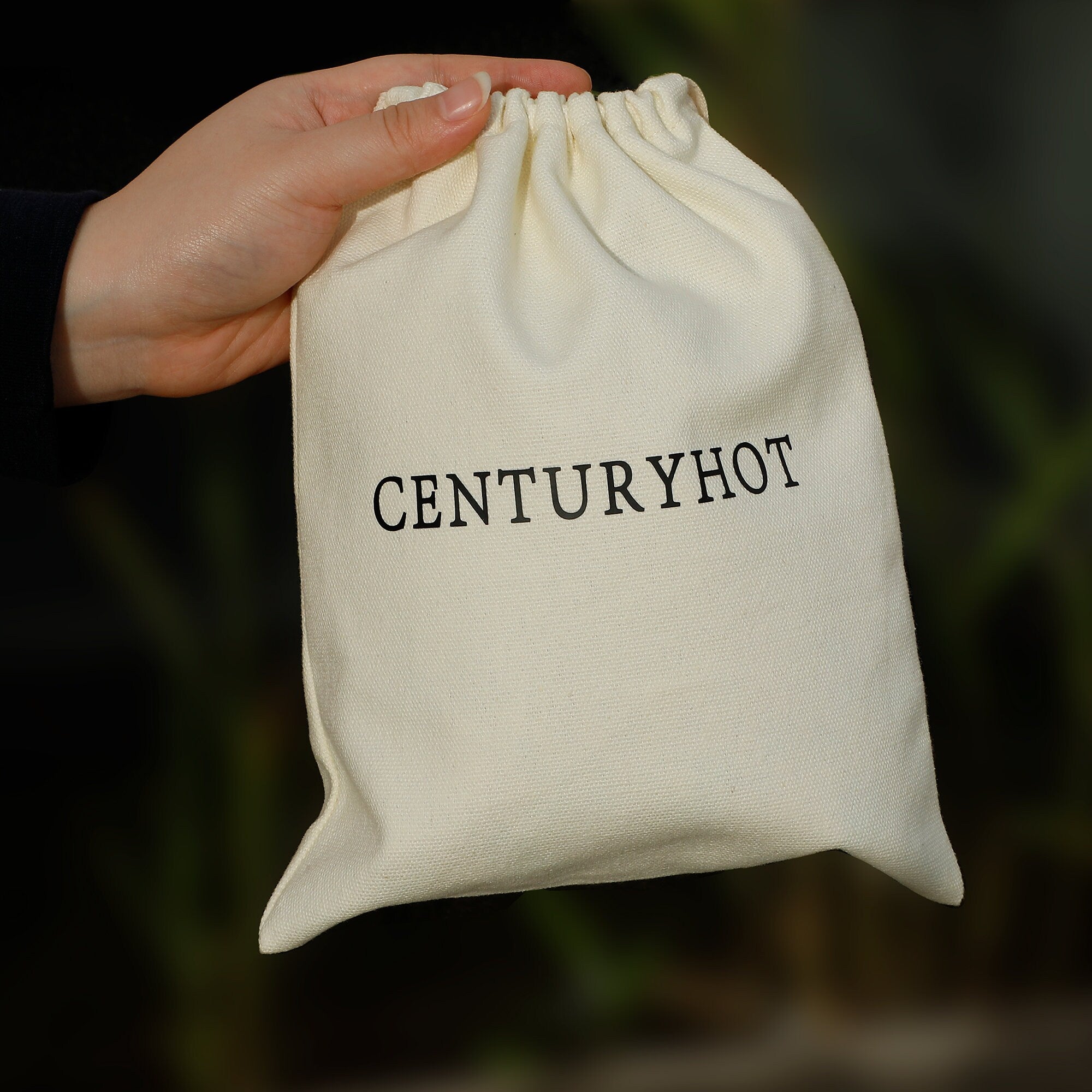 Custom Logo Cotton Drawstring Bag: Jewelry, Wedding Favor, Gift Sachet-zoom-8