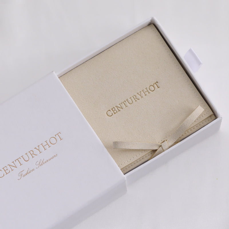 Custom Embossed Microfiber Jewelry Bag, Personalized Logo Packaging-zoom-