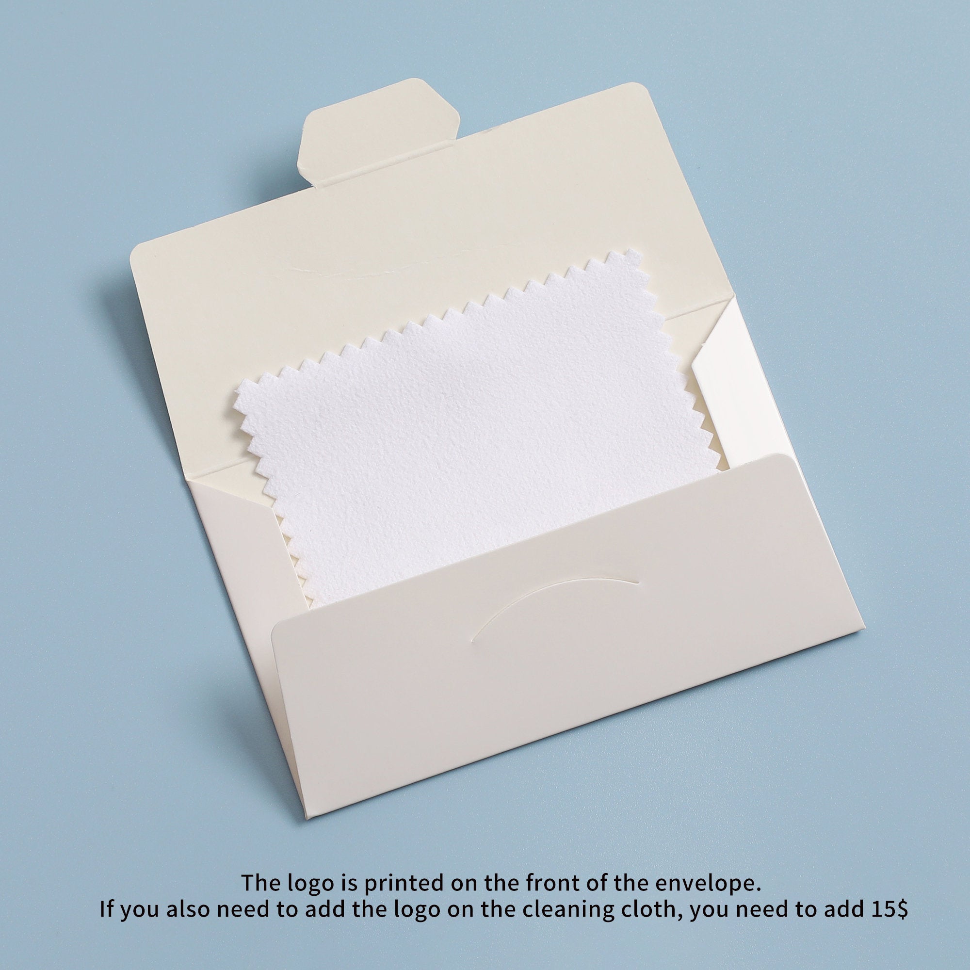 100pcs 8×8cm jewelry cleaning cloth, silver polishing cloth, custom logo