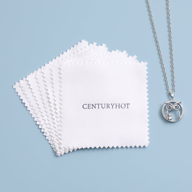 100pcs 8×8cm jewelry cleaning cloth, silver polishing cloth, custom logo-zoom-
