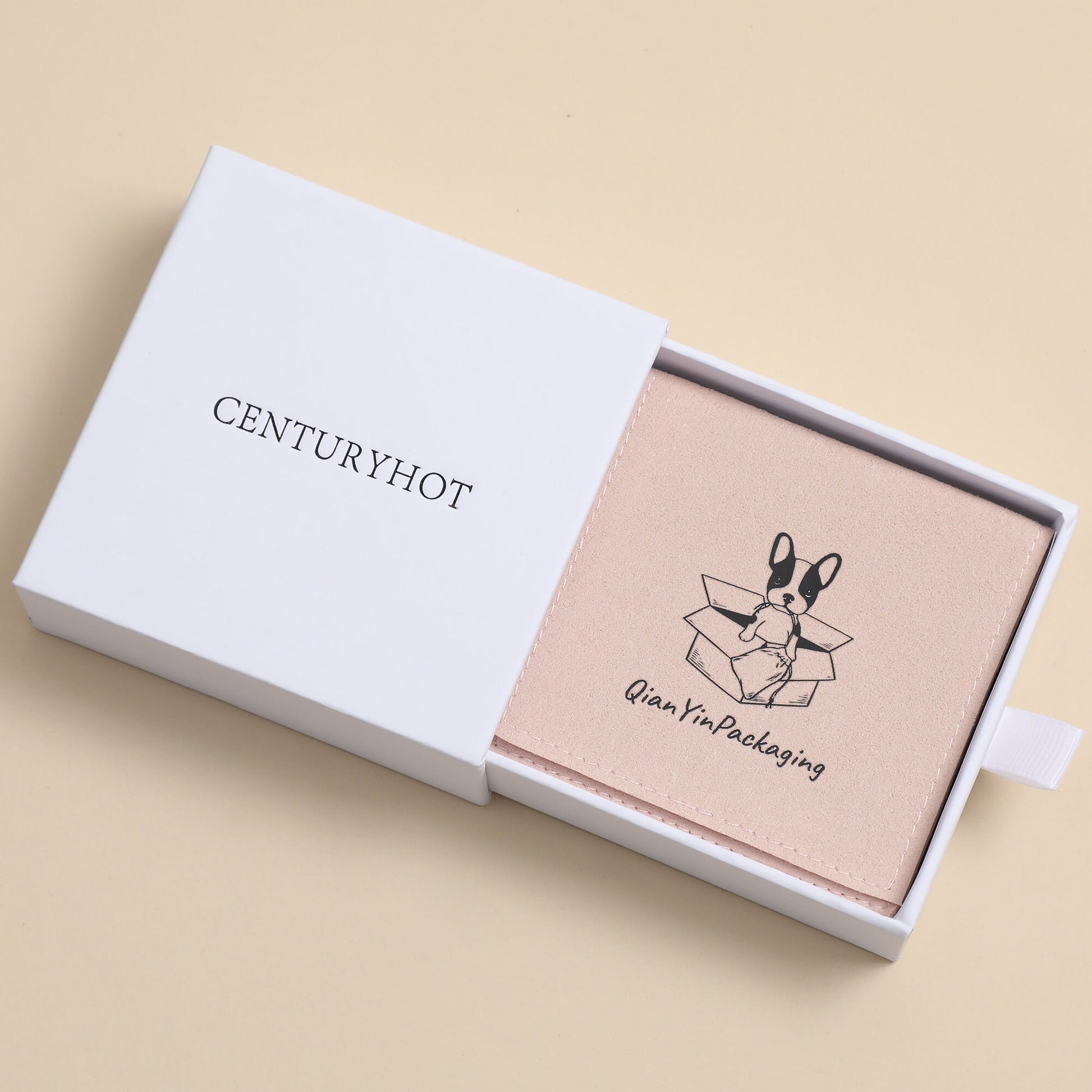 Custom Logo Jewelry Box, Chic Drawer Style Gift Packaging-8