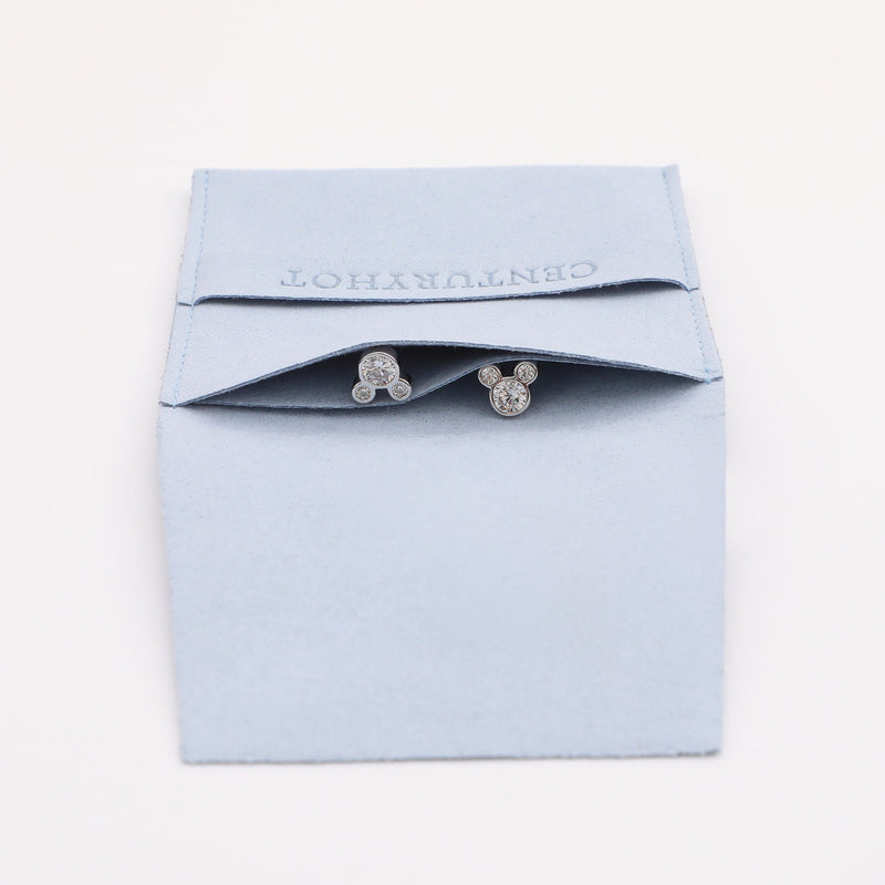 Peacock Blue Microfiber Jewelry Bag, Custom Logo Packaging-zoom-