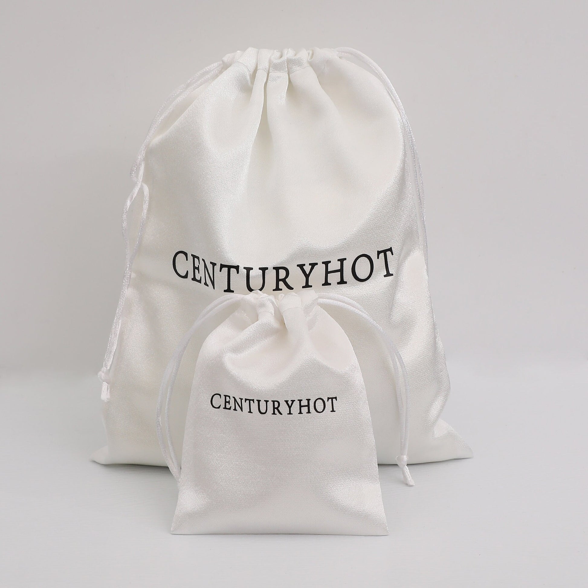 Custom Satin Drawstring Bags, Personalized Logo Printing, Jewelry Packaging-7