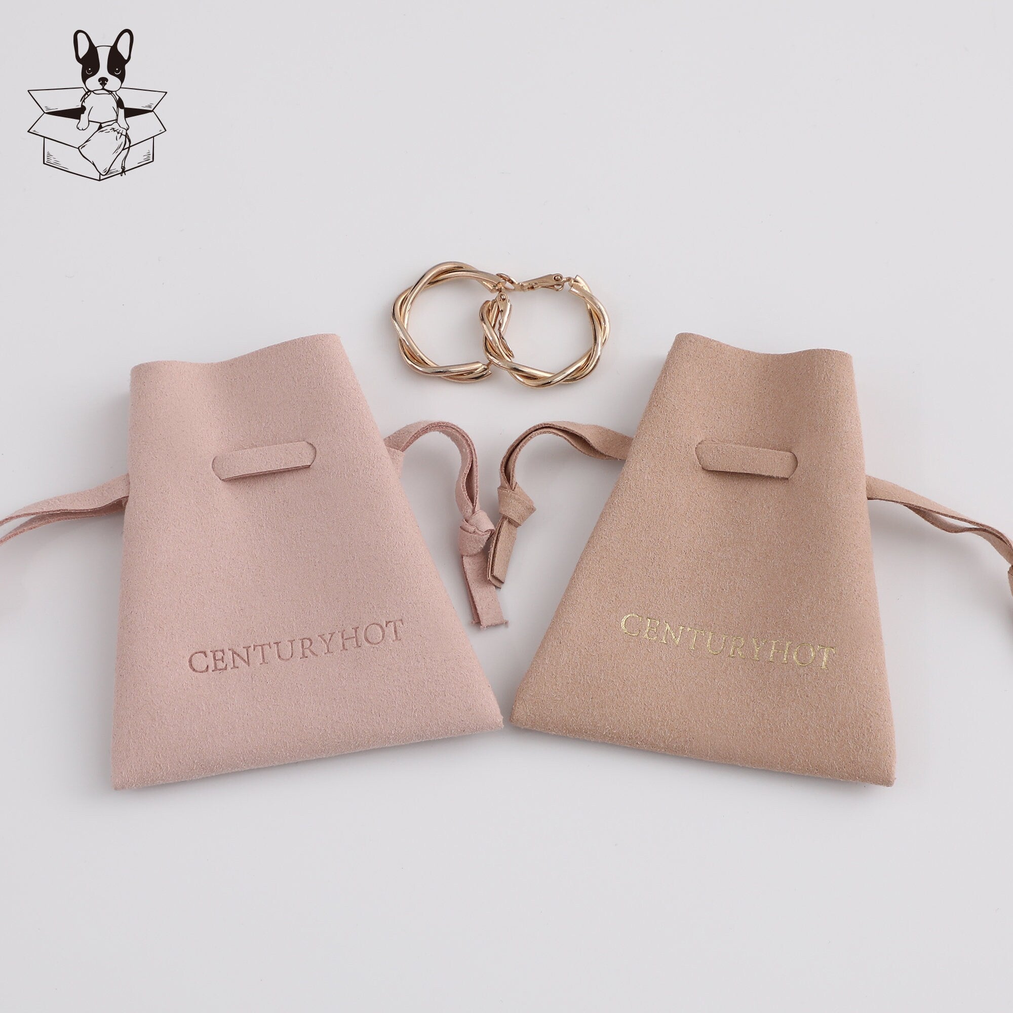 Personalized Microfiber Jewelry Bag with Custom Logo-zoom-6