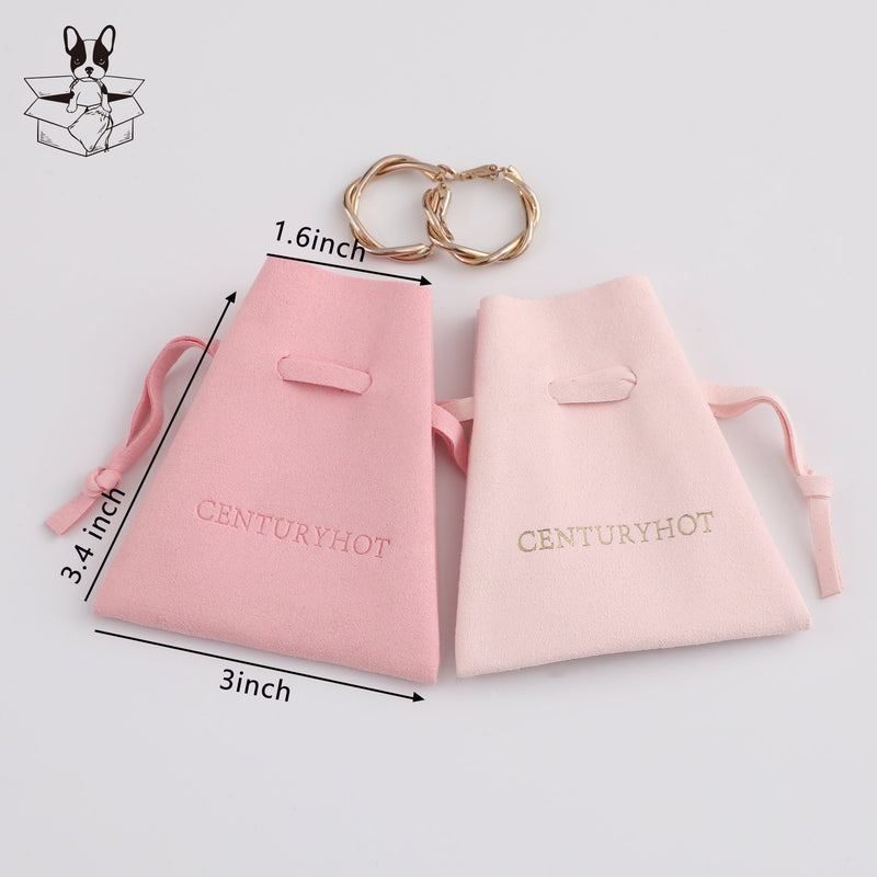 Personalized Microfiber Jewelry Bag with Custom Logo-zoom-