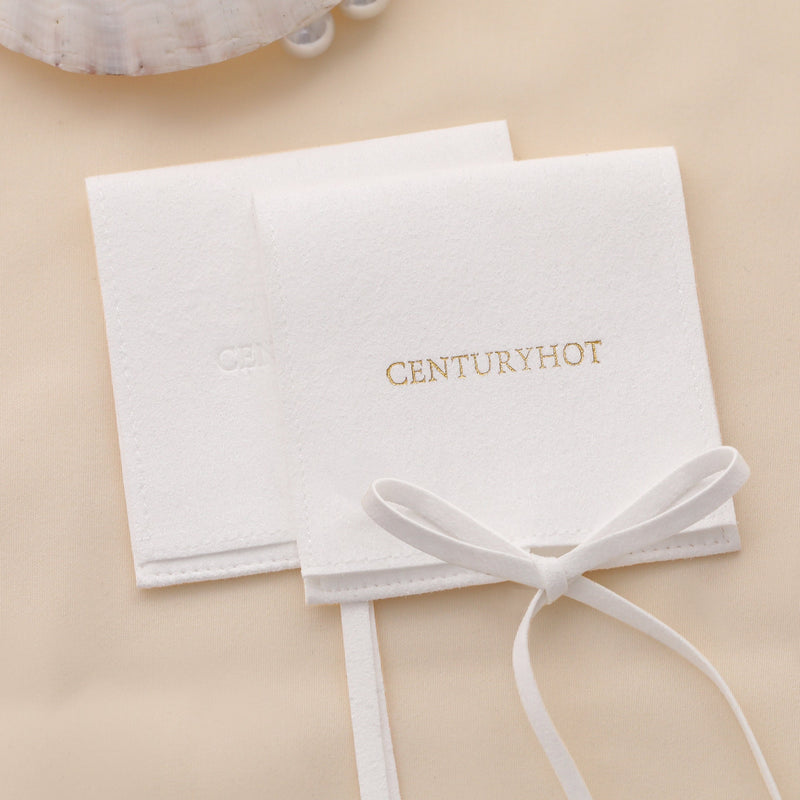Personalized Microfiber Jewelry Bags, Embossed Logo Packaging-zoom-