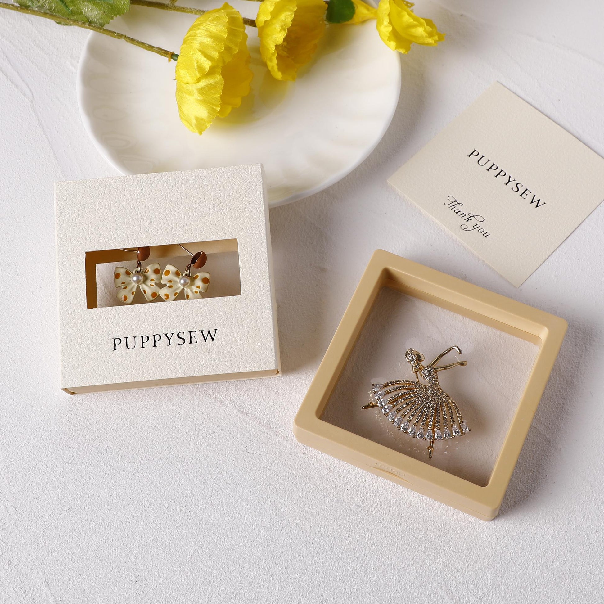 50pcs Custom Logo Jewelry Box Sleeves | Textured Cardboard Packaging for Small Business-7