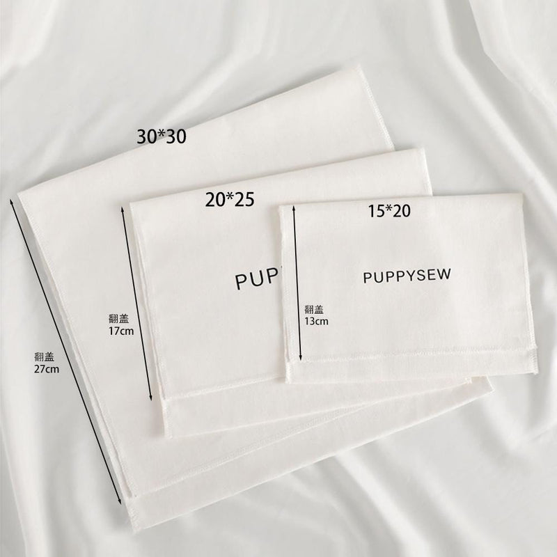 50 Eco-Friendly Cotton Flap Bags: Jewelry, Cosmetic, and Shoe Packaging-zoom-
