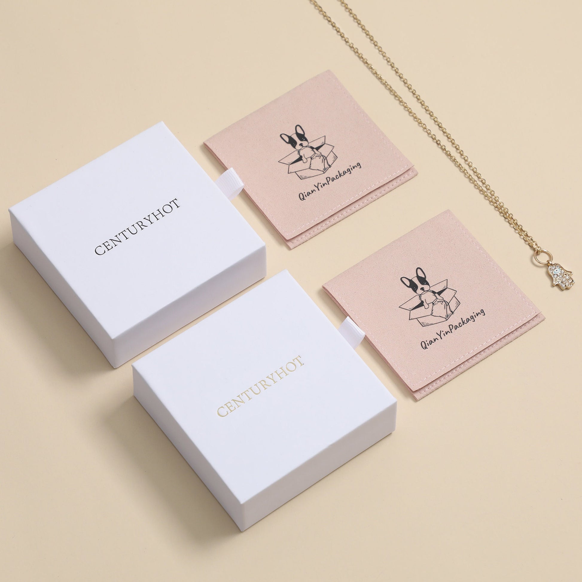 Custom Logo Jewelry Box, Chic Drawer Style Gift Packaging-3