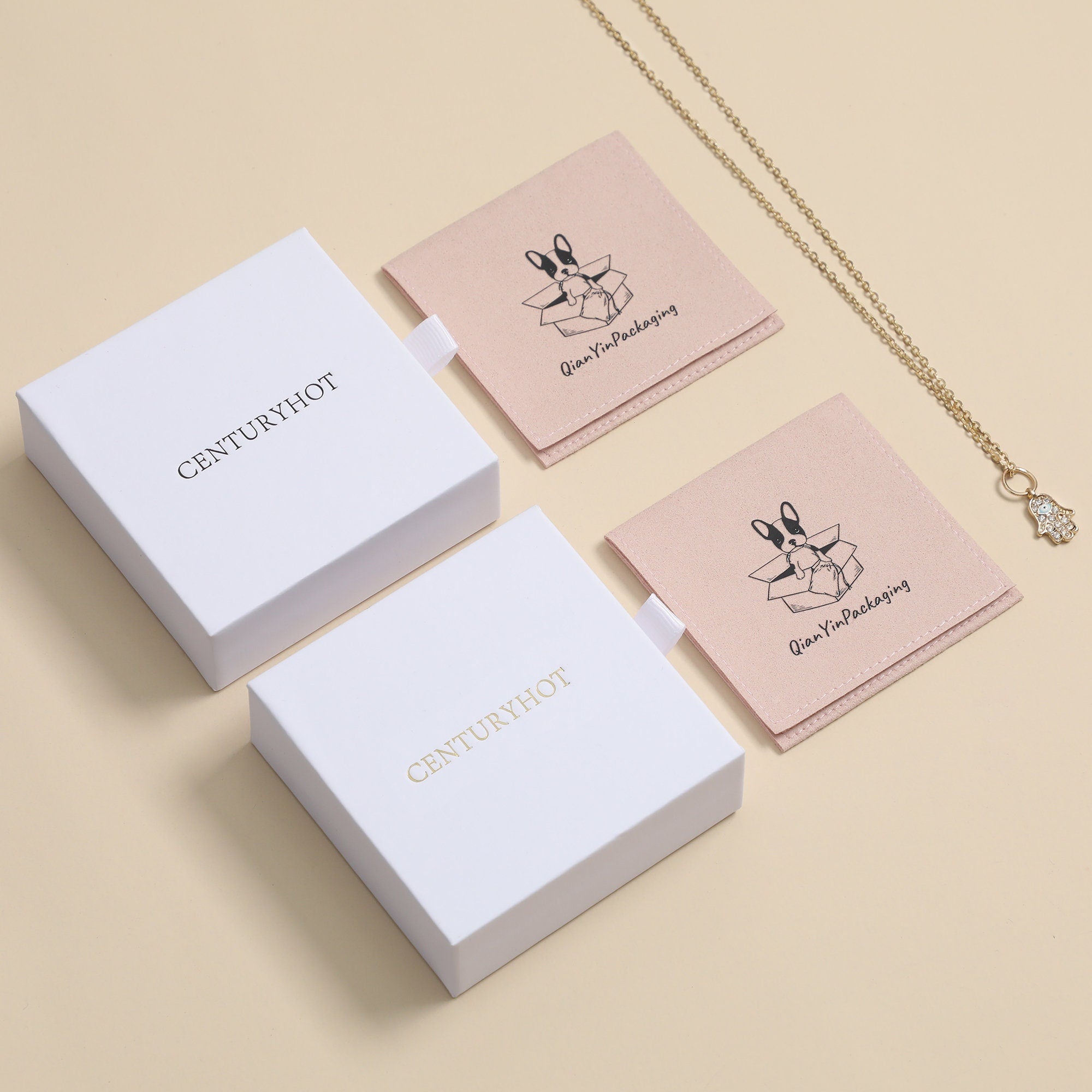 Custom Logo Jewelry Box, Chic Drawer Style Gift Packaging-zoom-3