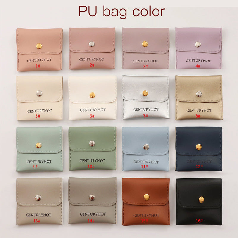 Customizable Logo Jewelry Box Set: Faux Leather Bag & Drawer Carton-zoom-