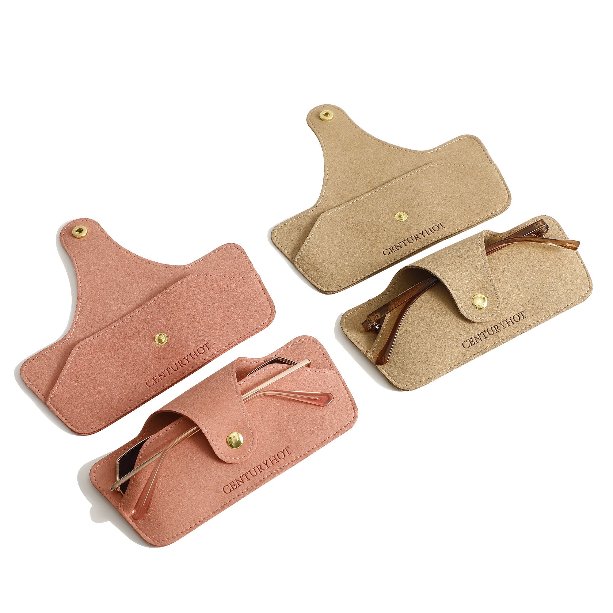 Personalized Sunglasses Bag: Stylish Microfiber Glasses Case, Custom Logo-zoom-3