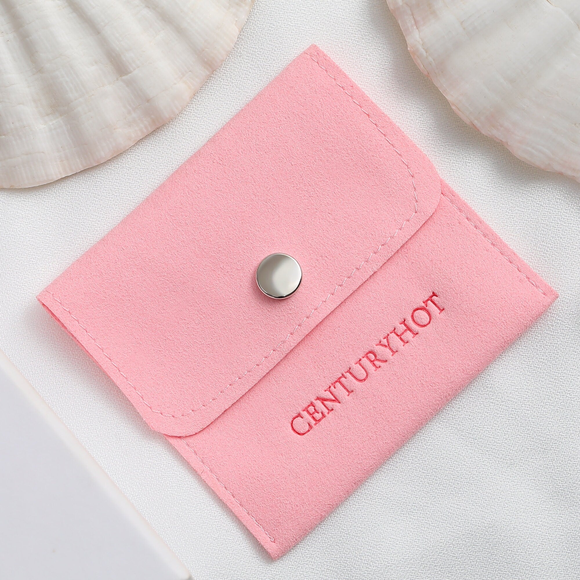 Personalized Microfiber Jewelry Bags with Logo, Fashion Packaging-zoom-5