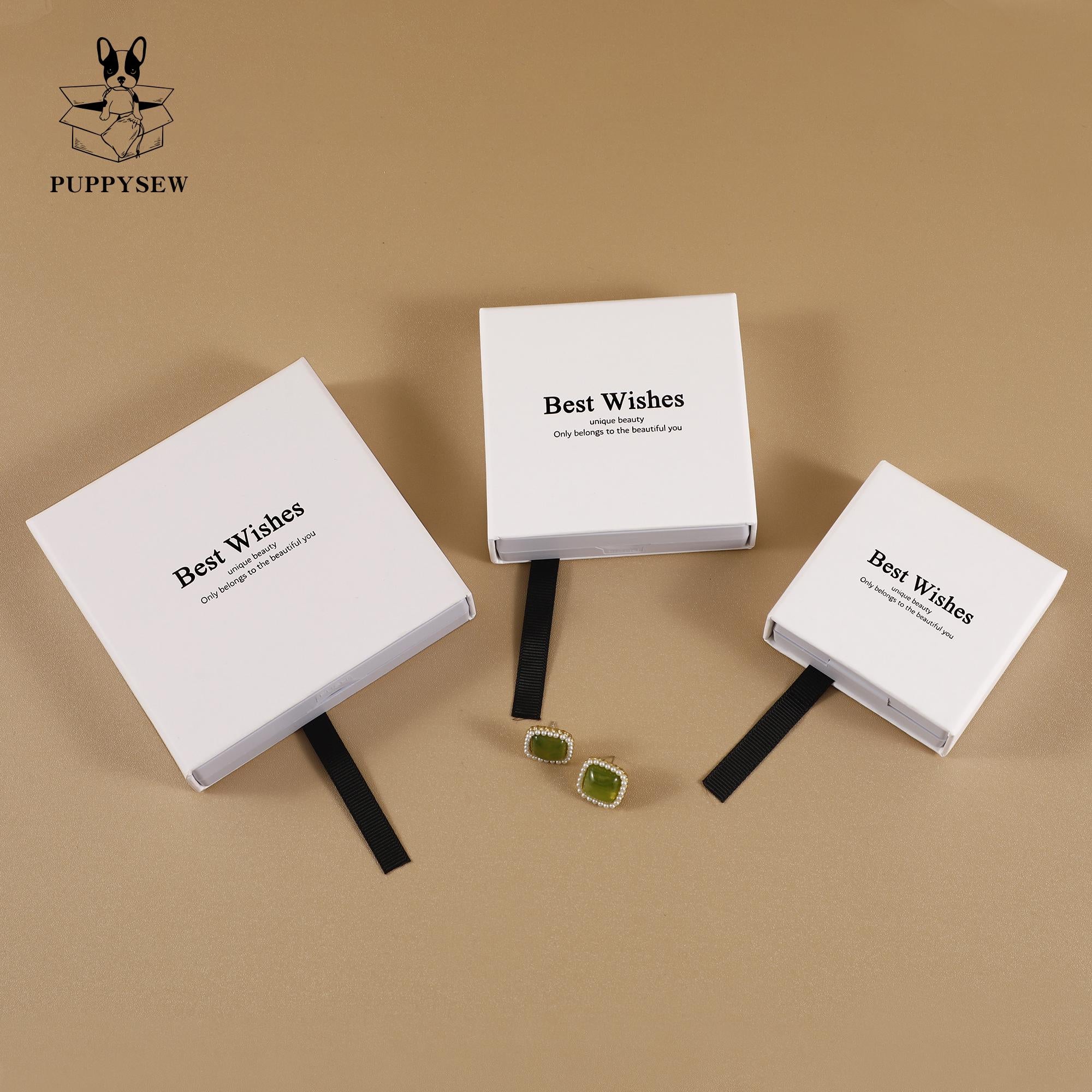 Custom Logo Jewelry Gift Box: Transparent Suspension Display-zoom-8