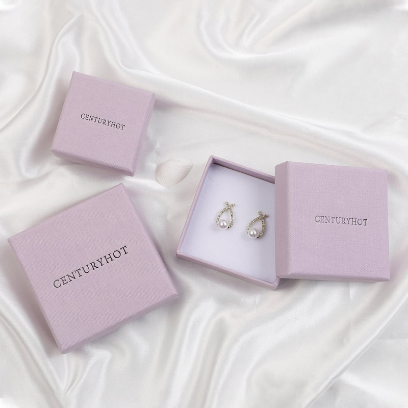 50 Pcs Custom Logo Jewelry Gift Box: Ring, Necklace, Bracelet-zoom-