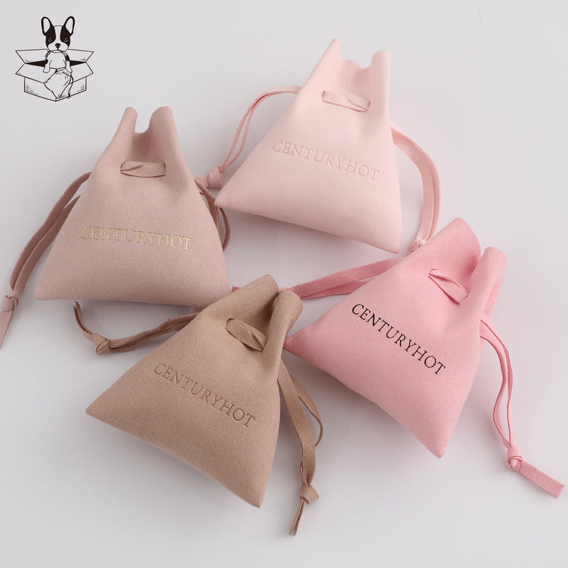 Personalized Microfiber Jewelry Bag with Custom Logo-zoom-