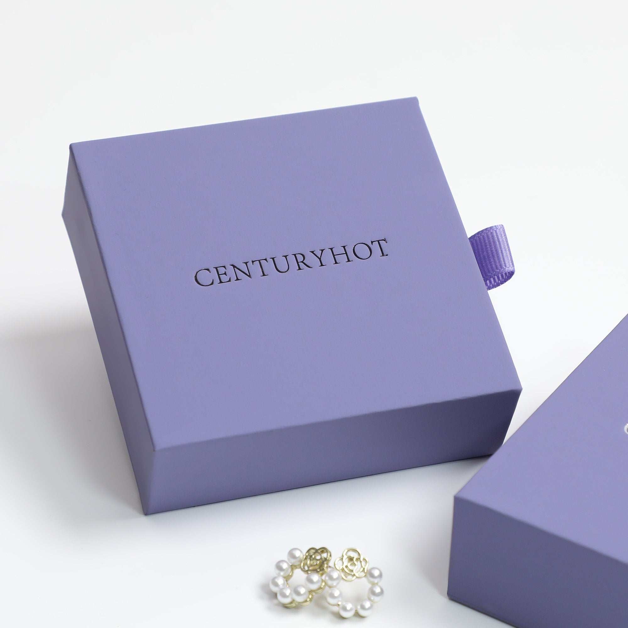 Custom Paper Jewelry Box (9x9x3cm), Personalized Logo, Bulk 50pcs-zoom-9