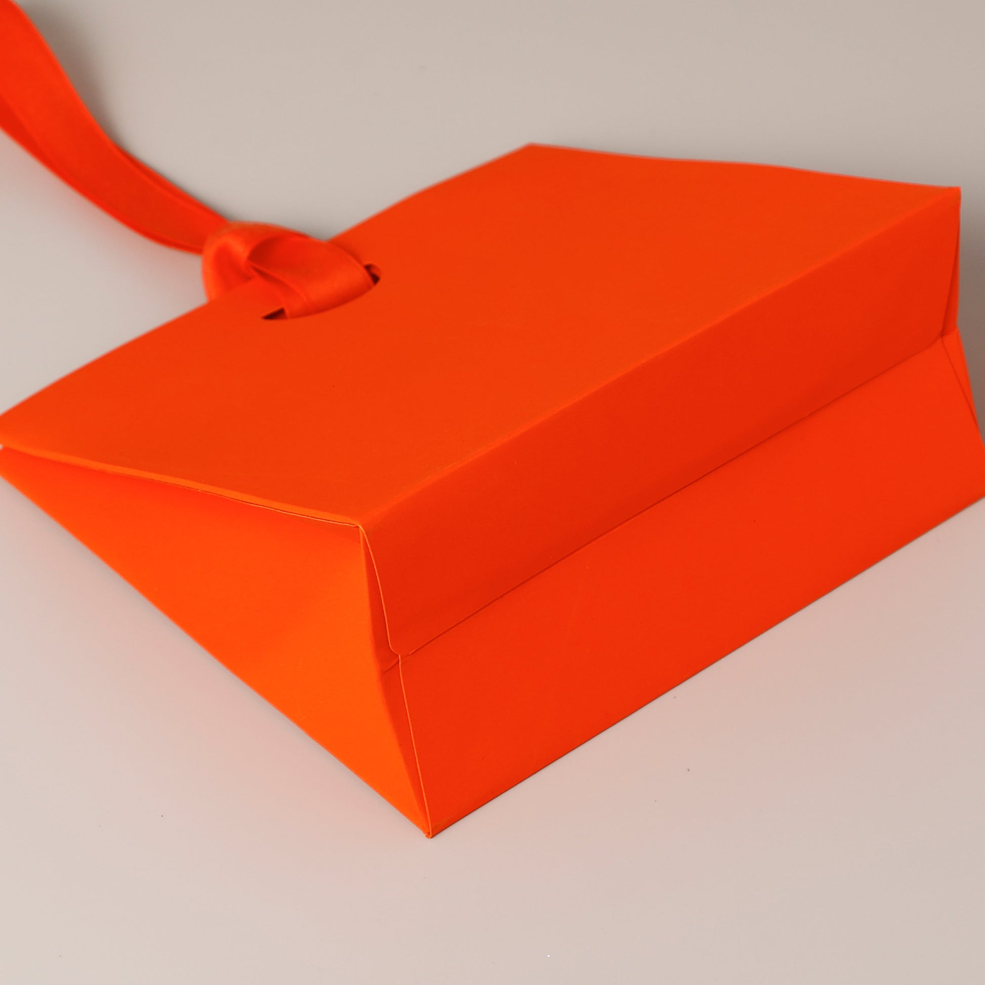 Premium paper gift bags with satin handles, perfect for wedding favors and boutique packaging.-7
