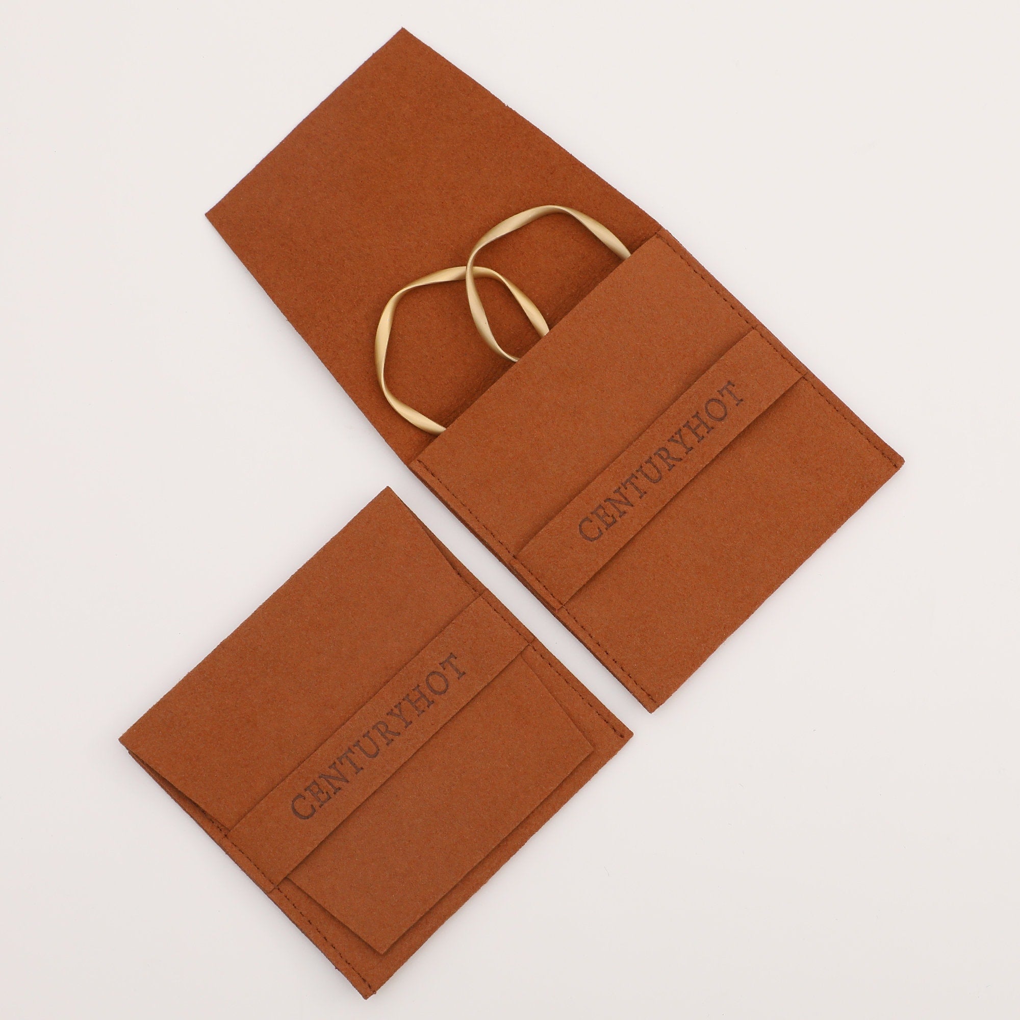 Custom Microfiber Jewelry Pouch, Personalized Logo, Gift Packaging-zoom-1